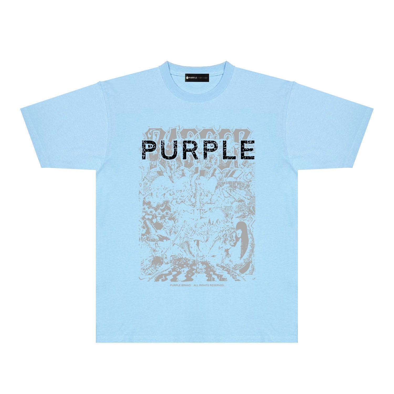 Street style Purple Brand T-shirt