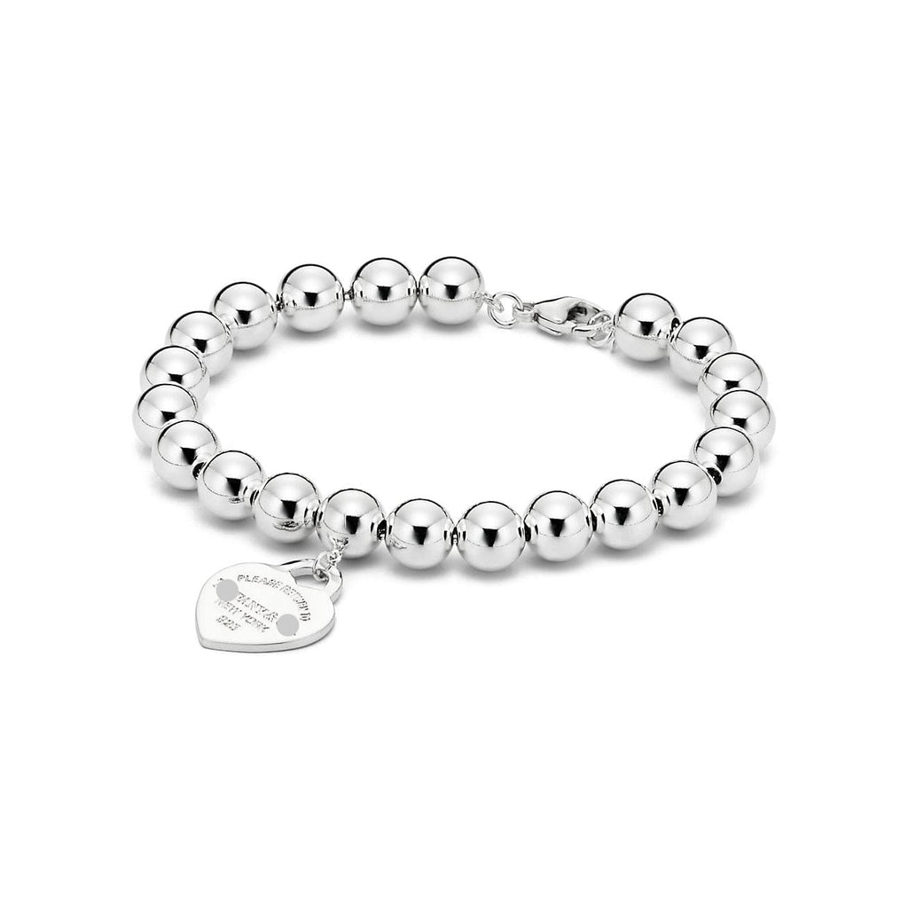 Return To Tiffany Heart Charm Bracelet