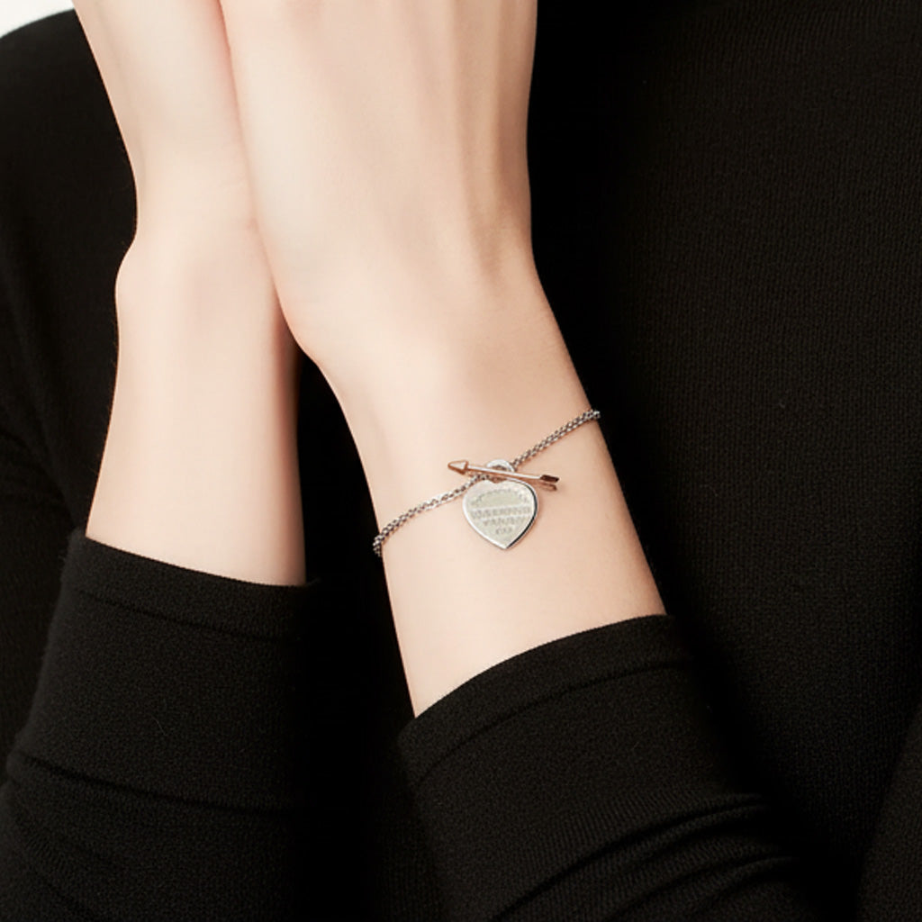 Return To Tiffany Lovestruck Heart Tag Bracelet