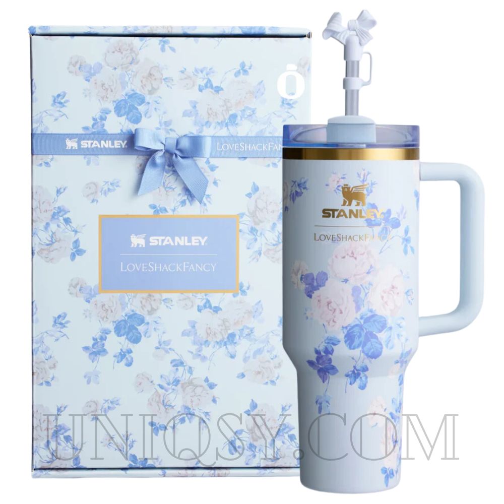 Stanley LSF Rosa Beaux Blue 40 OZ Tumbler