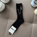 Chrome Hearts Cross Chain Socks