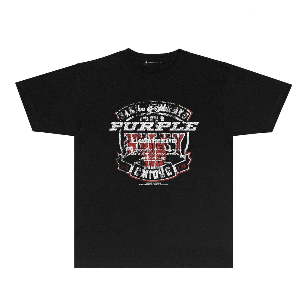 Street style Purple Brand T-shirt