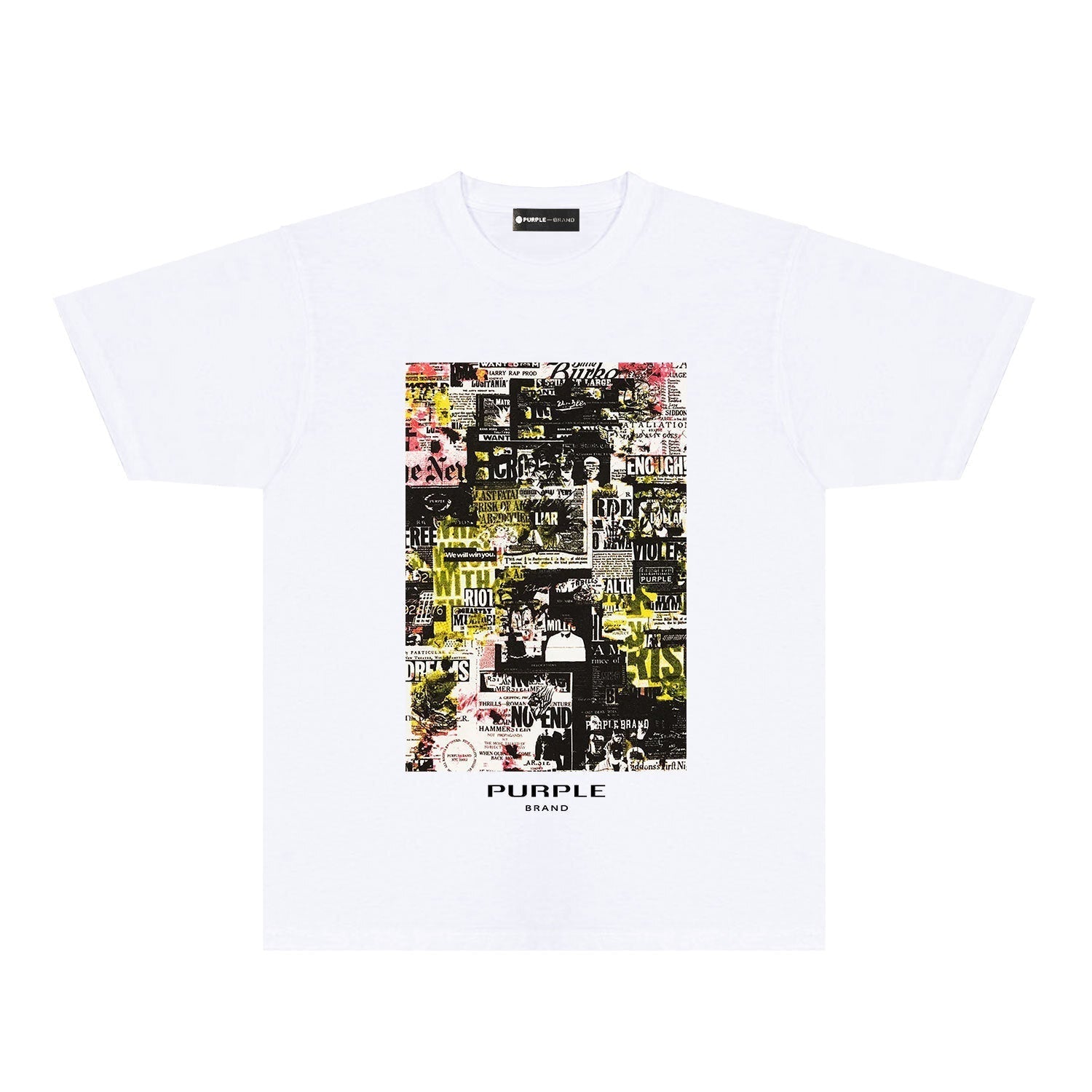 Street style Purple Brand T-shirt