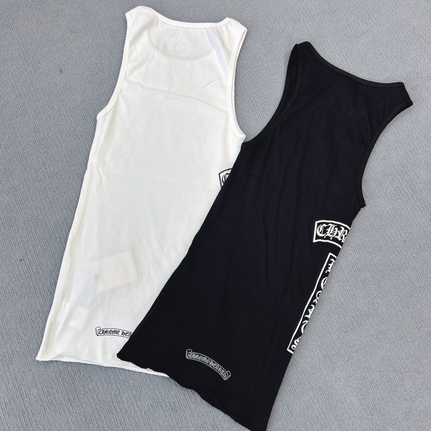 Chrome Hearts T-shaped layered printed vest skirt Tank Tops1