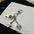 Chrome Hearts big dice whistle keychain