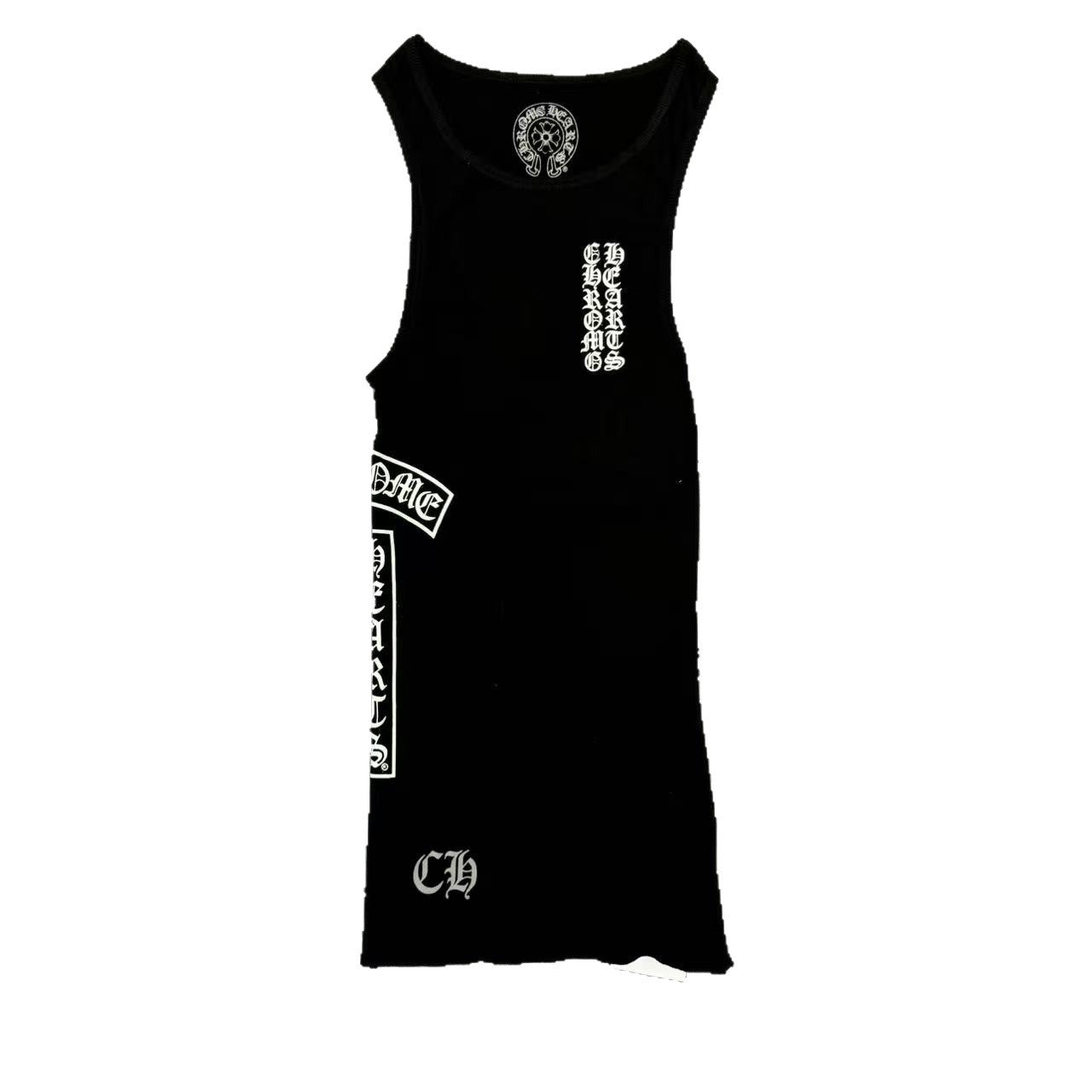 Chrome Hearts T-shaped layered printed vest skirt Tank Tops1