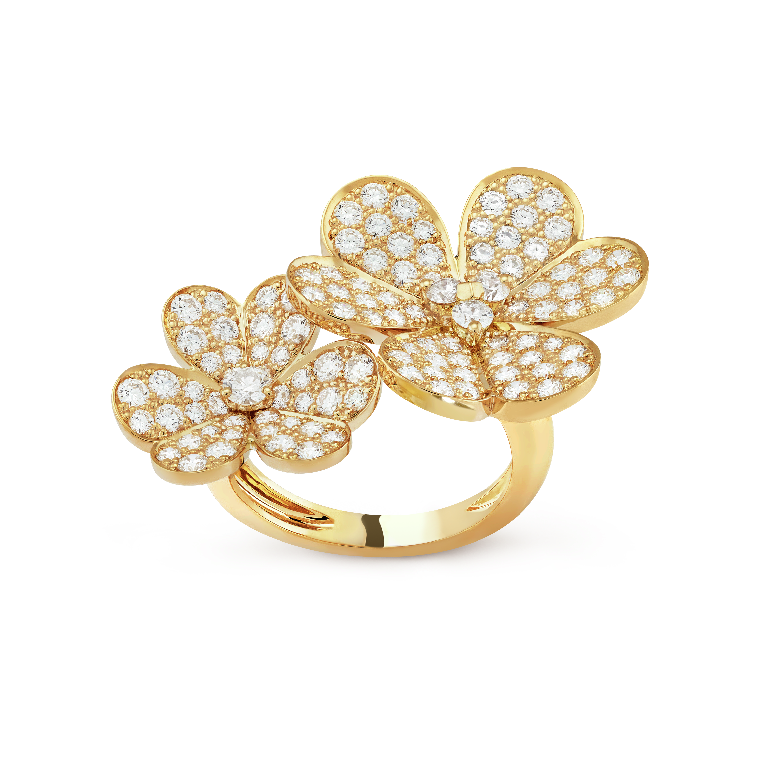 Van Cleef & Arpels Floral Between The Finger Ring
