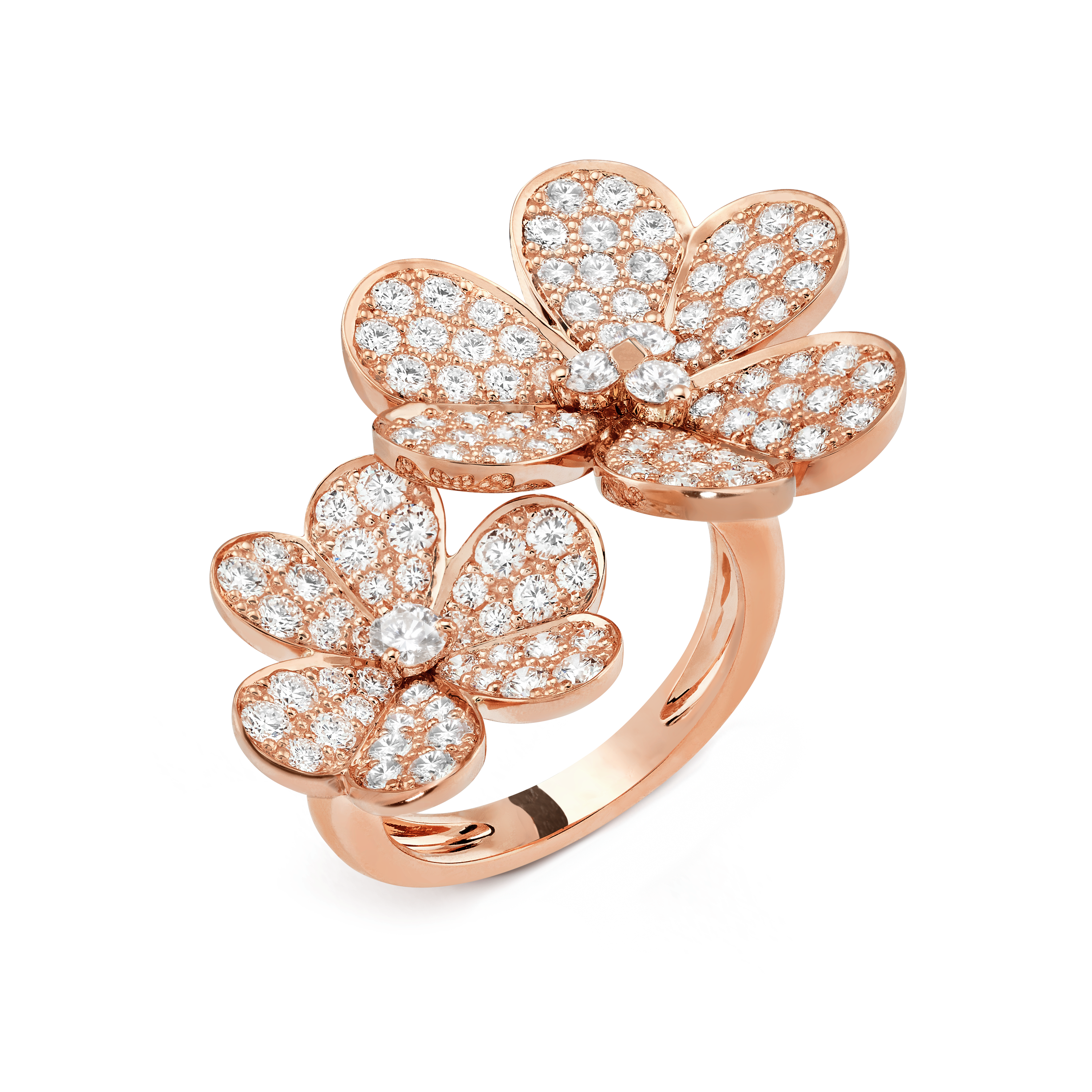 Van Cleef & Arpels Floral Between The Finger Ring