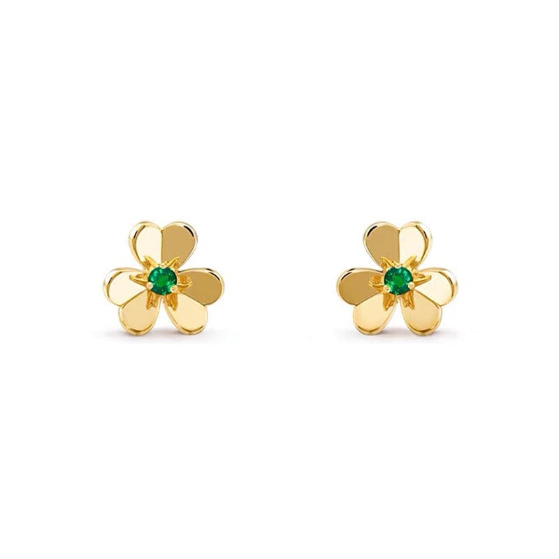 Van Cleef & Arpels Frivole Mini Flower Earrings