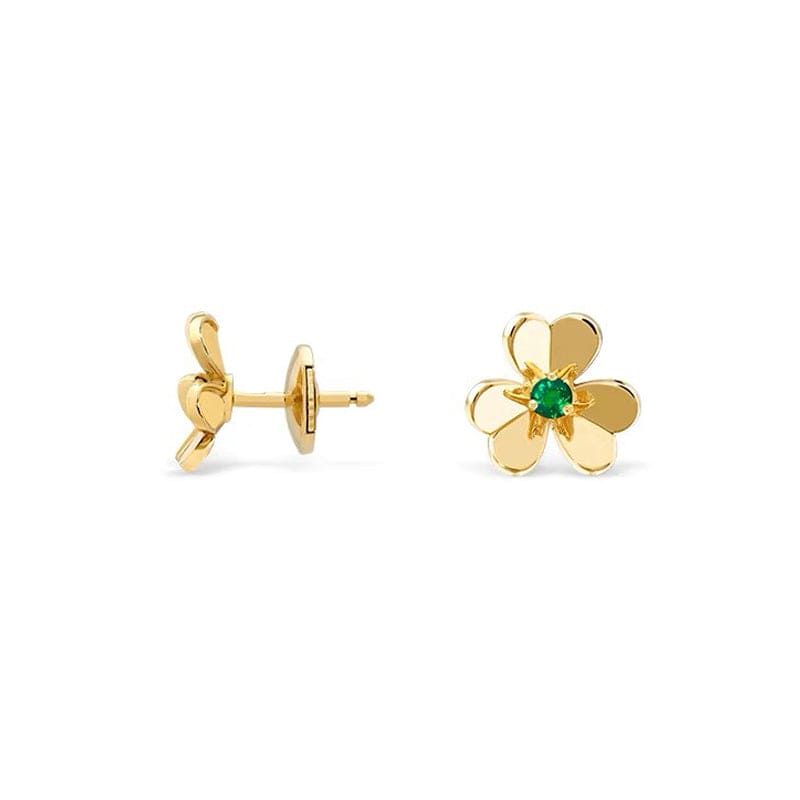 Van Cleef & Arpels Frivole Mini Flower Earrings