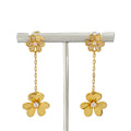 Van Cleef & Arpels Frivole Pendant Drop Earrings