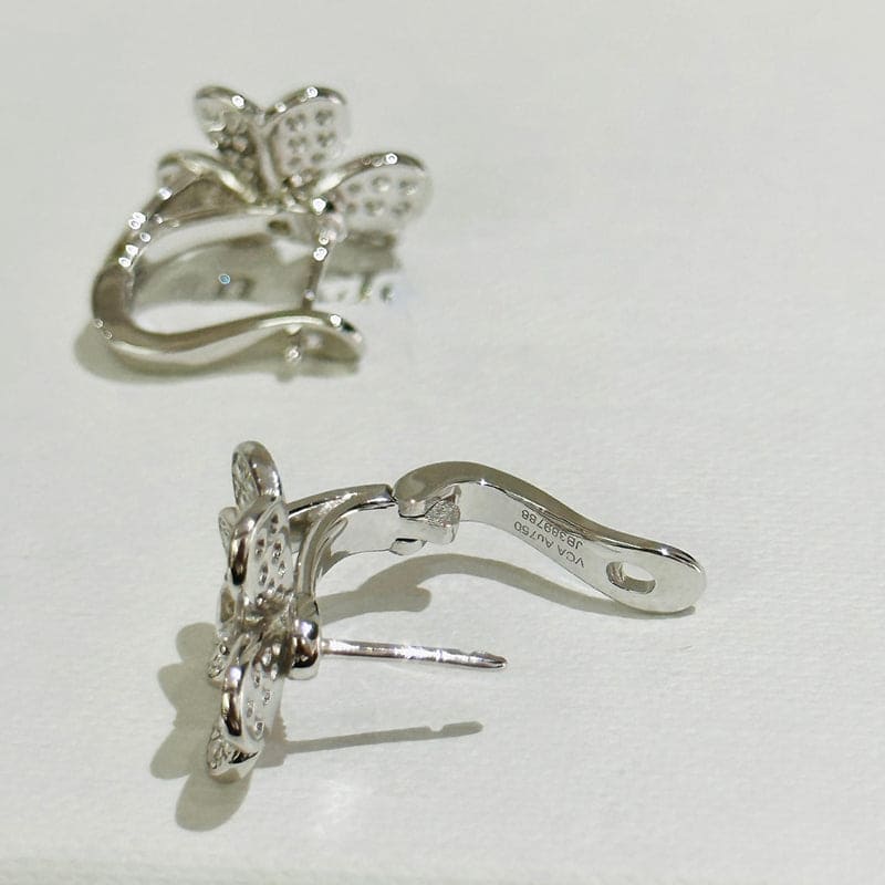 Van Cleef & Arpels Frivole Small Flower Earrings