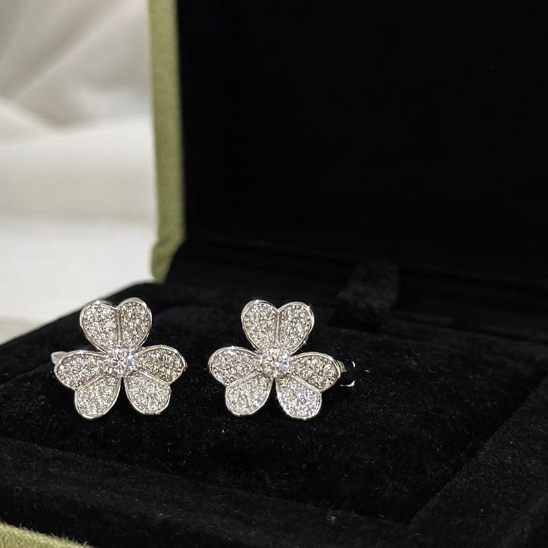 Van Cleef & Arpels Frivole Small Flower Earrings