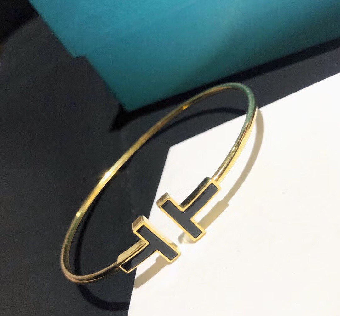 Tiffany Black Wire Bracelet