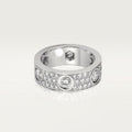 Cartier Love 6 Diamonds Paved Ring