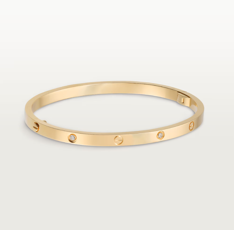 Cartier Small 4 Diamonds Love Bracelet