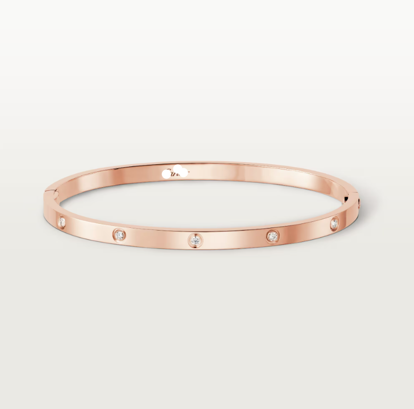 Cartier Small 10 Diamonds Love Bracelet Timeless Luxury