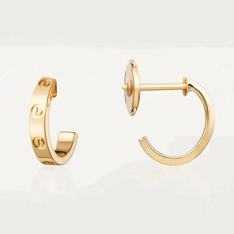 Cartier Love Hoop Earrings 2.65mm