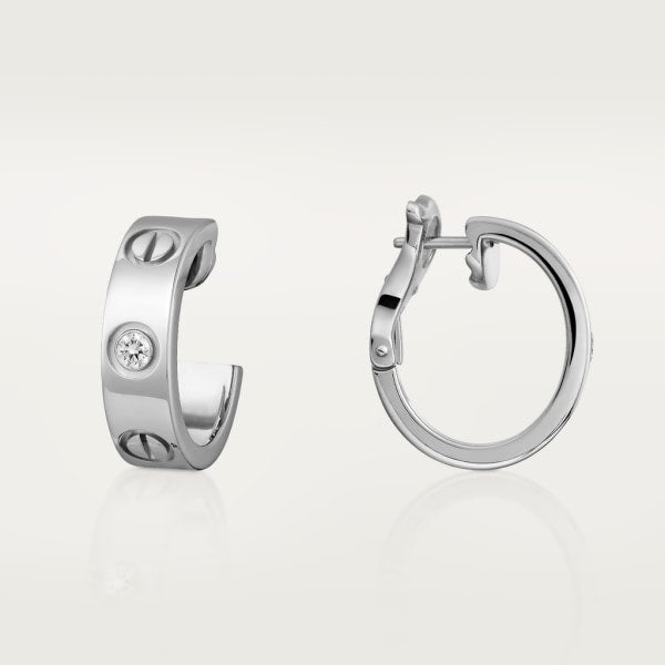 Cartier Love Hoop Earrings