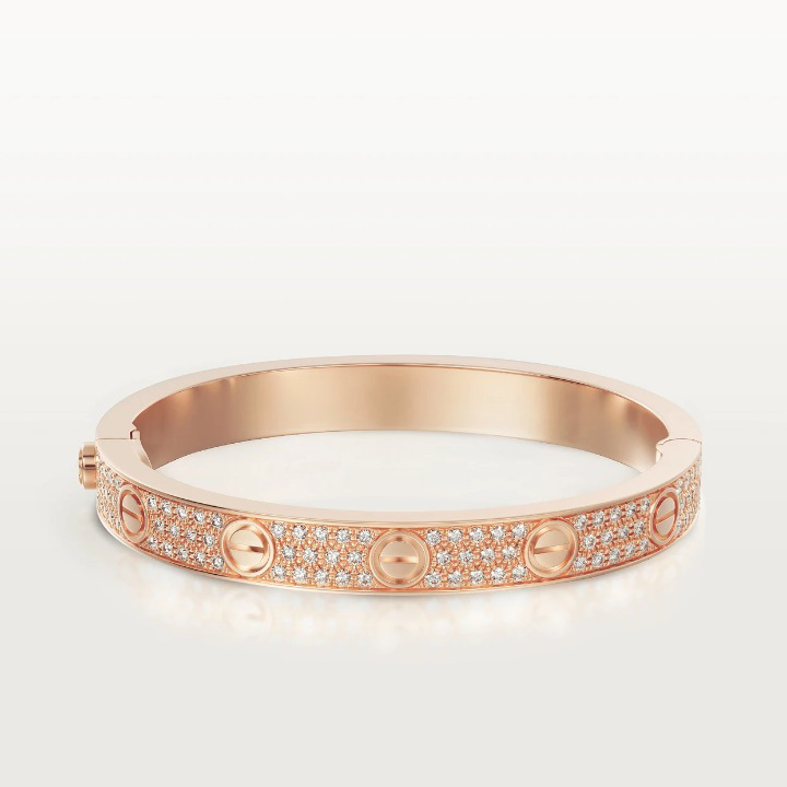 Love Diamonds Paved Bracelet