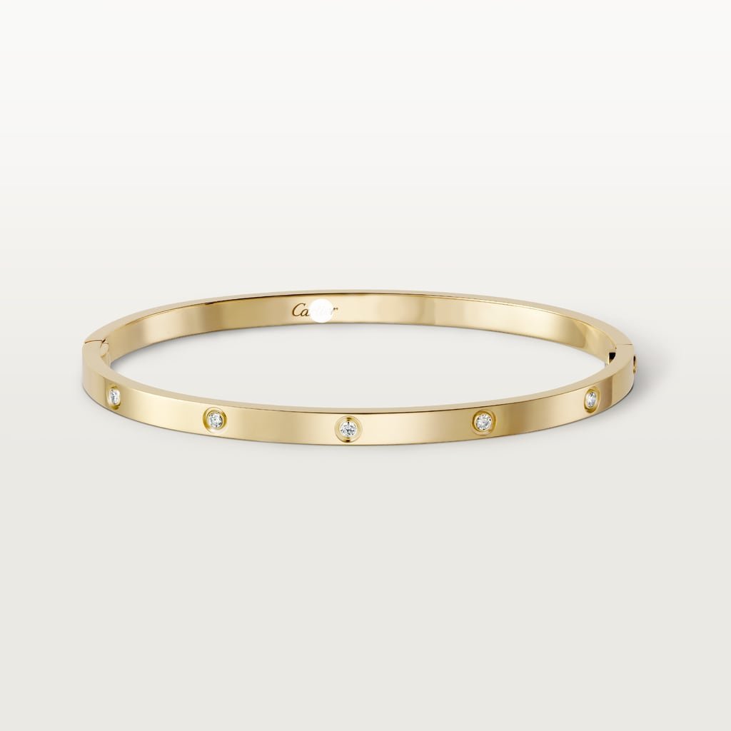 Cartier Love 10 Diamonds Small Bracelet