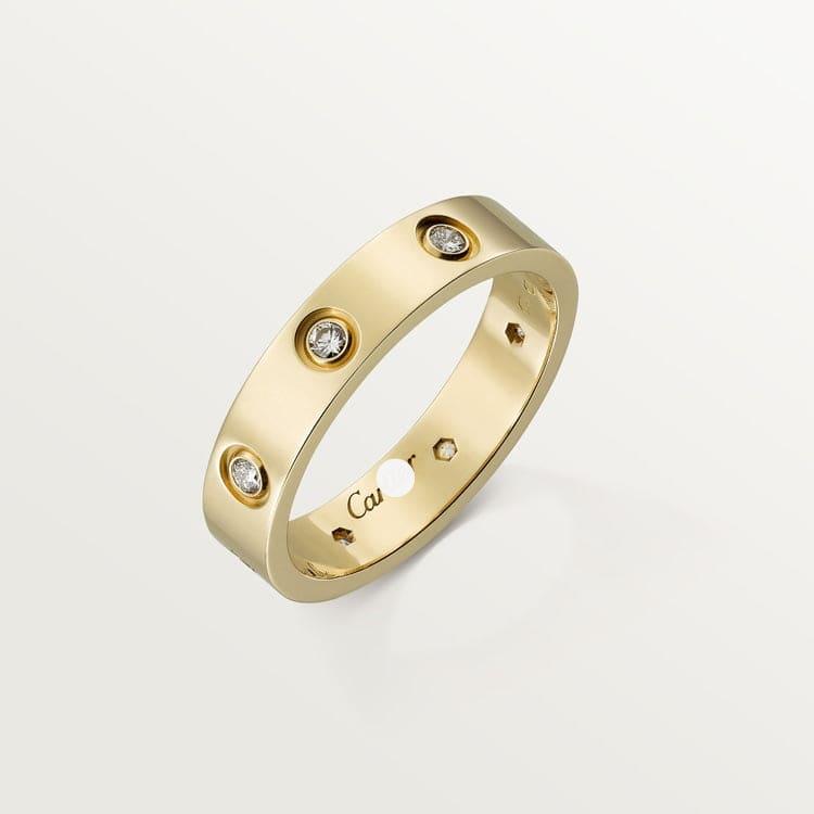 Cartier Love 8 Diamonds Wedding Ring