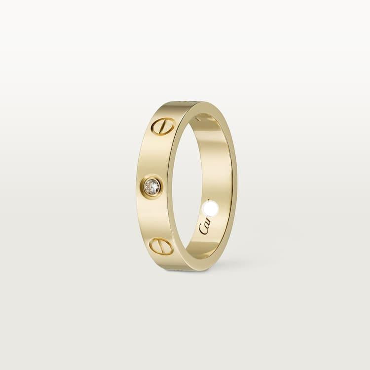 Cartier Love Wedding One Diamond Ring