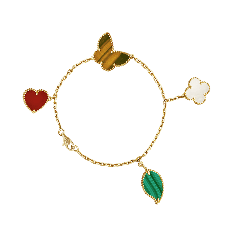 Van Cleef & Arpels Lucky Alhambra Four Motifs Clover Bracelet