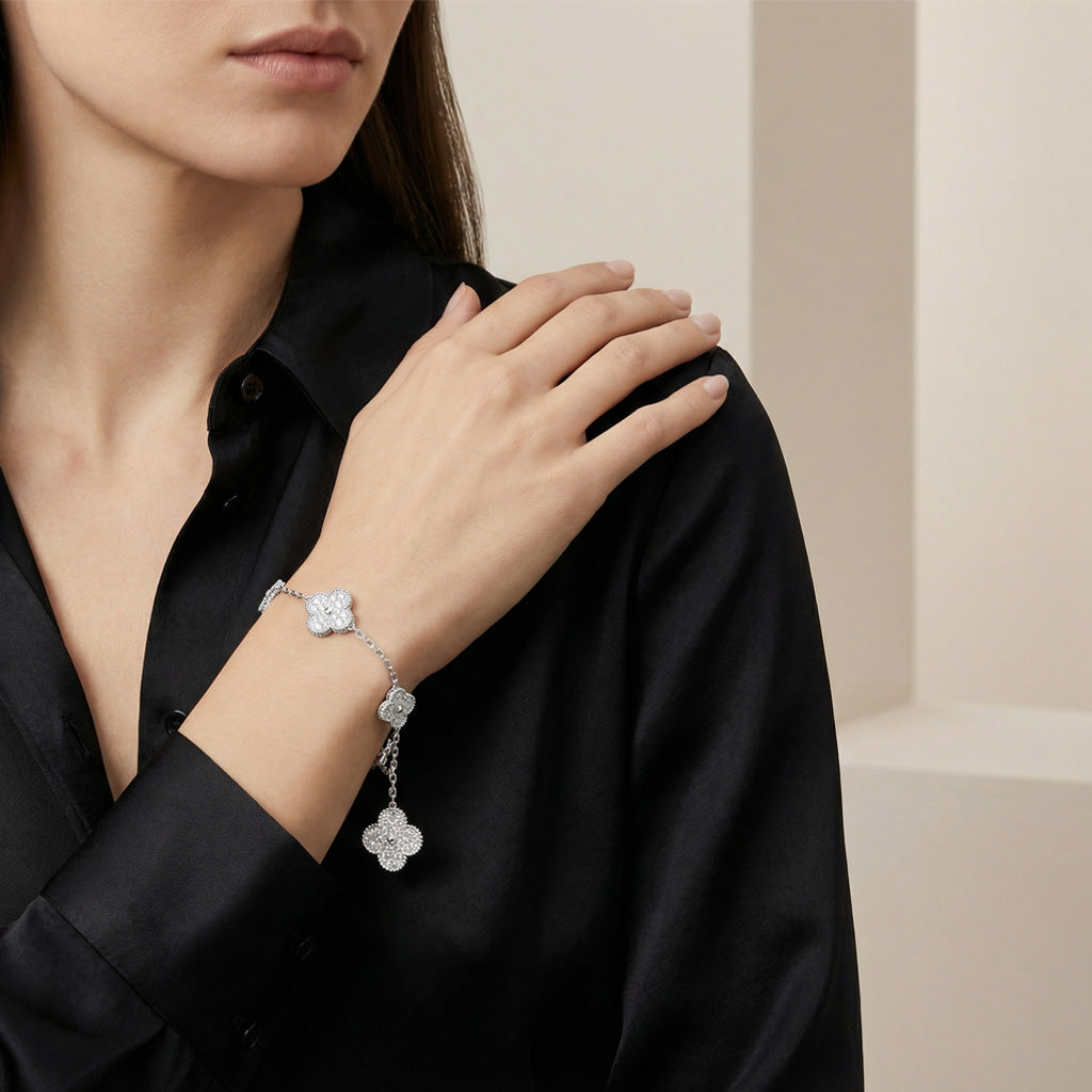 Van Cleef & Arpels Magic Alhambra Five Motifs Clover Bracelet