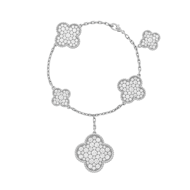 Van Cleef & Arpels Magic Alhambra Five Motifs Clover Bracelet