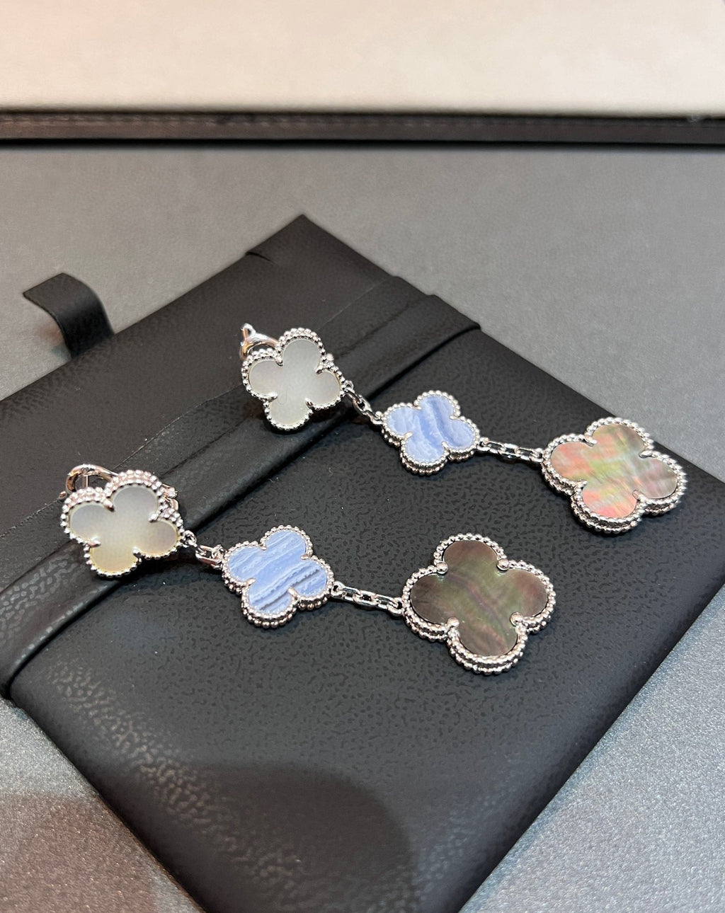 Van Cleef & Arpels Magic Alhambra Three Motifs Earrings
