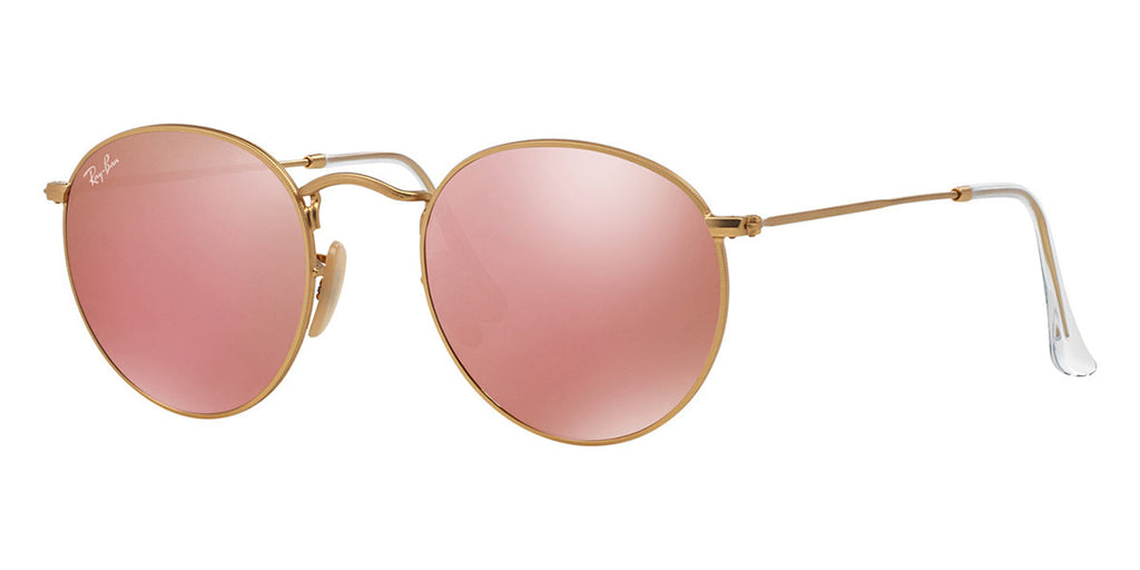 Ray-Ban Round Metal RB 3447 112/Z2 - As Seen On Witney Carson & Andrei Svechnikov