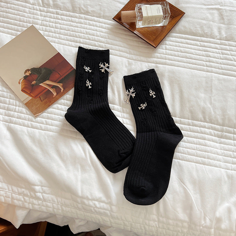 Chrome Hearts Socks with Holes