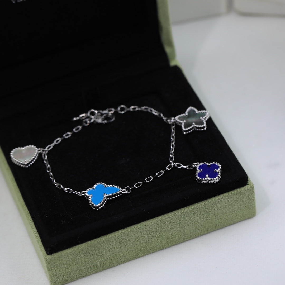 Van Cleef & Arpels Sweet Alhambra Four Motifs Bracelet