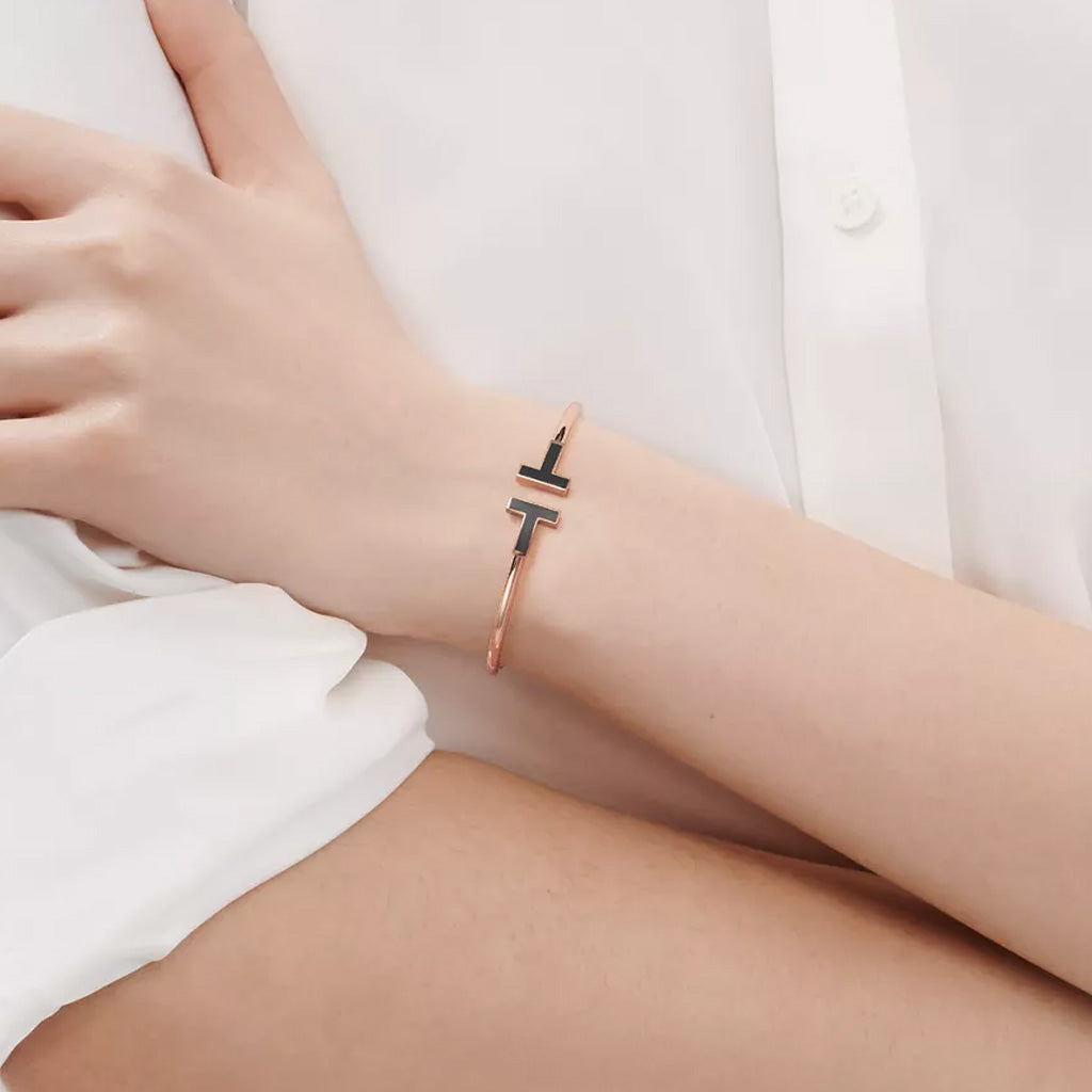Tiffany Black Wire Bracelet