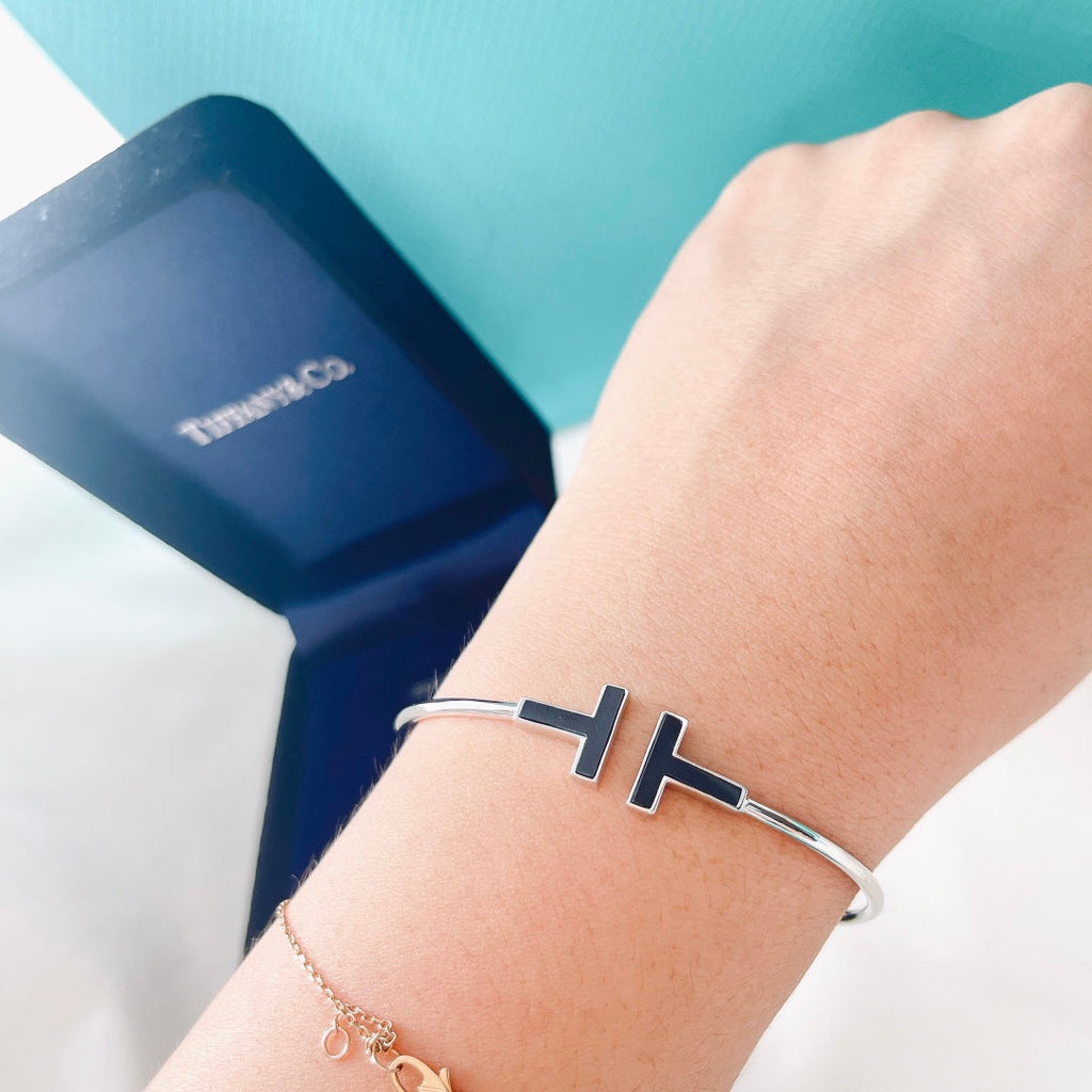 Tiffany Black Wire Bracelet