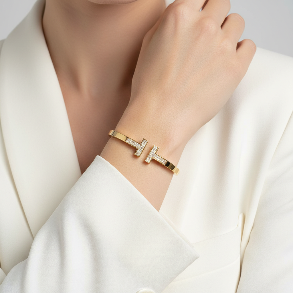 Tiffany Open Square Bracelet