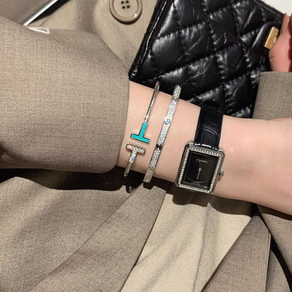 Tiffany Turquoise Wire Bracelet