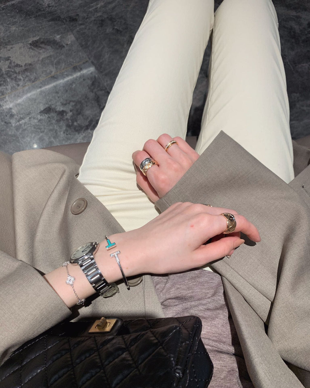 Tiffany Turquoise Wire Bracelet