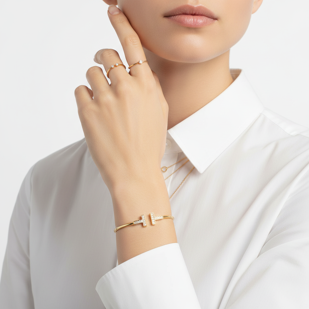 Tiffany Wire Bracelet Elegant
