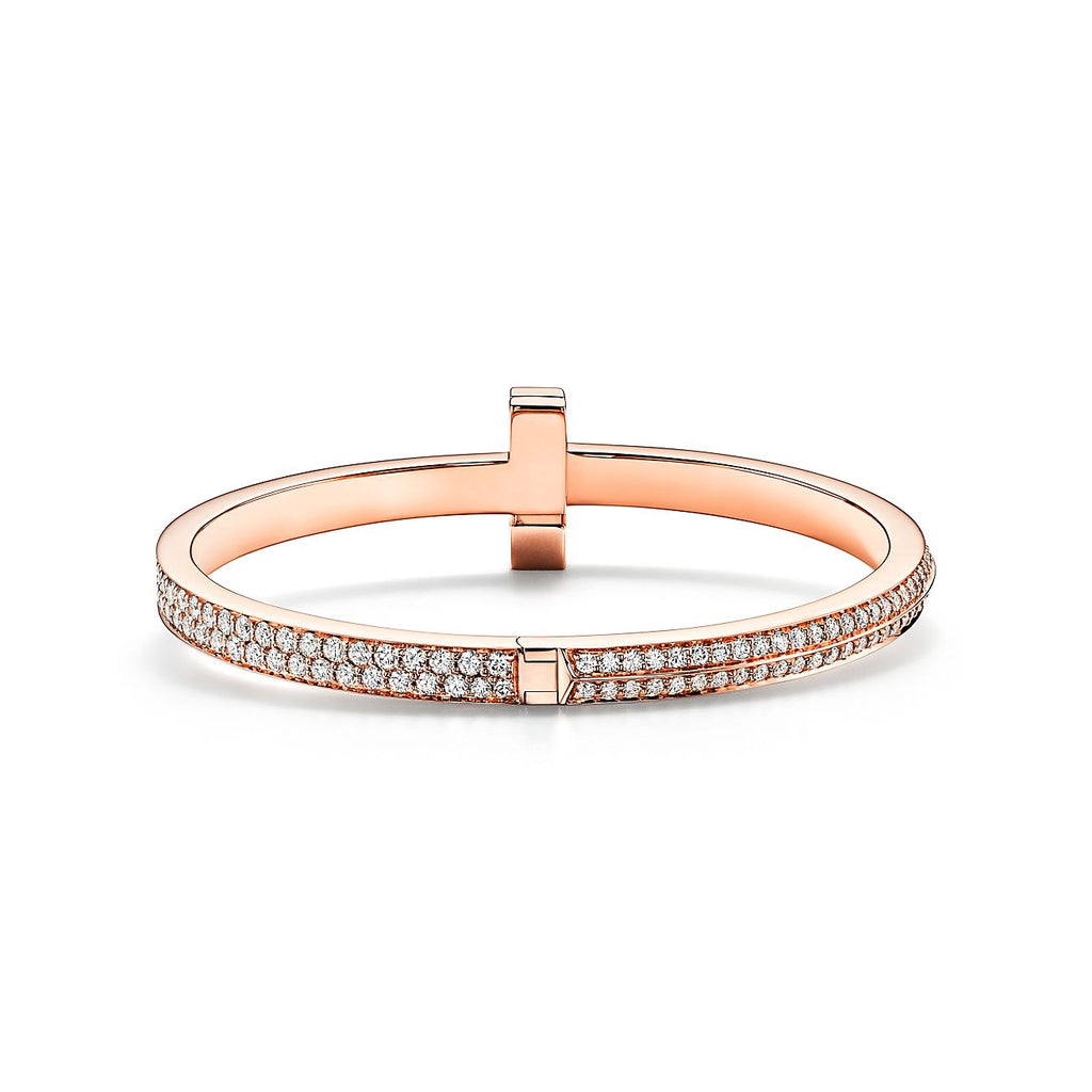 Tiffany Wide Hinged Bangle Bracelet