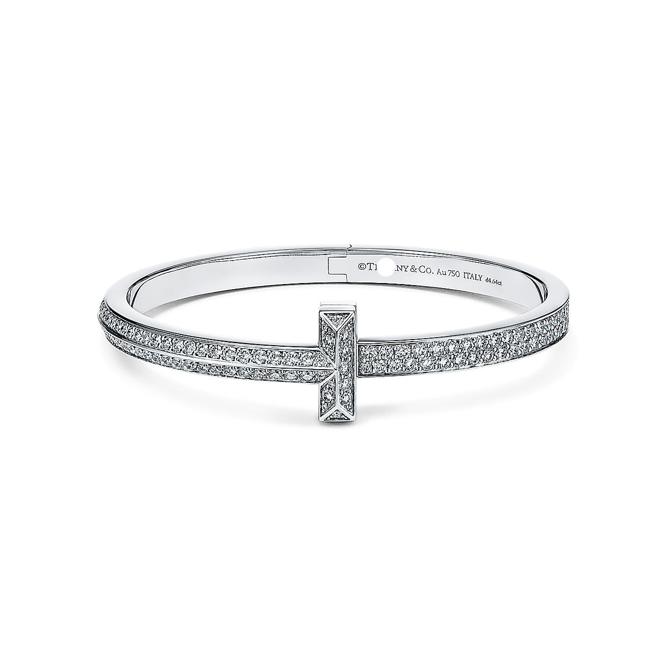 Tiffany Wide Hinged Bangle Bracelet