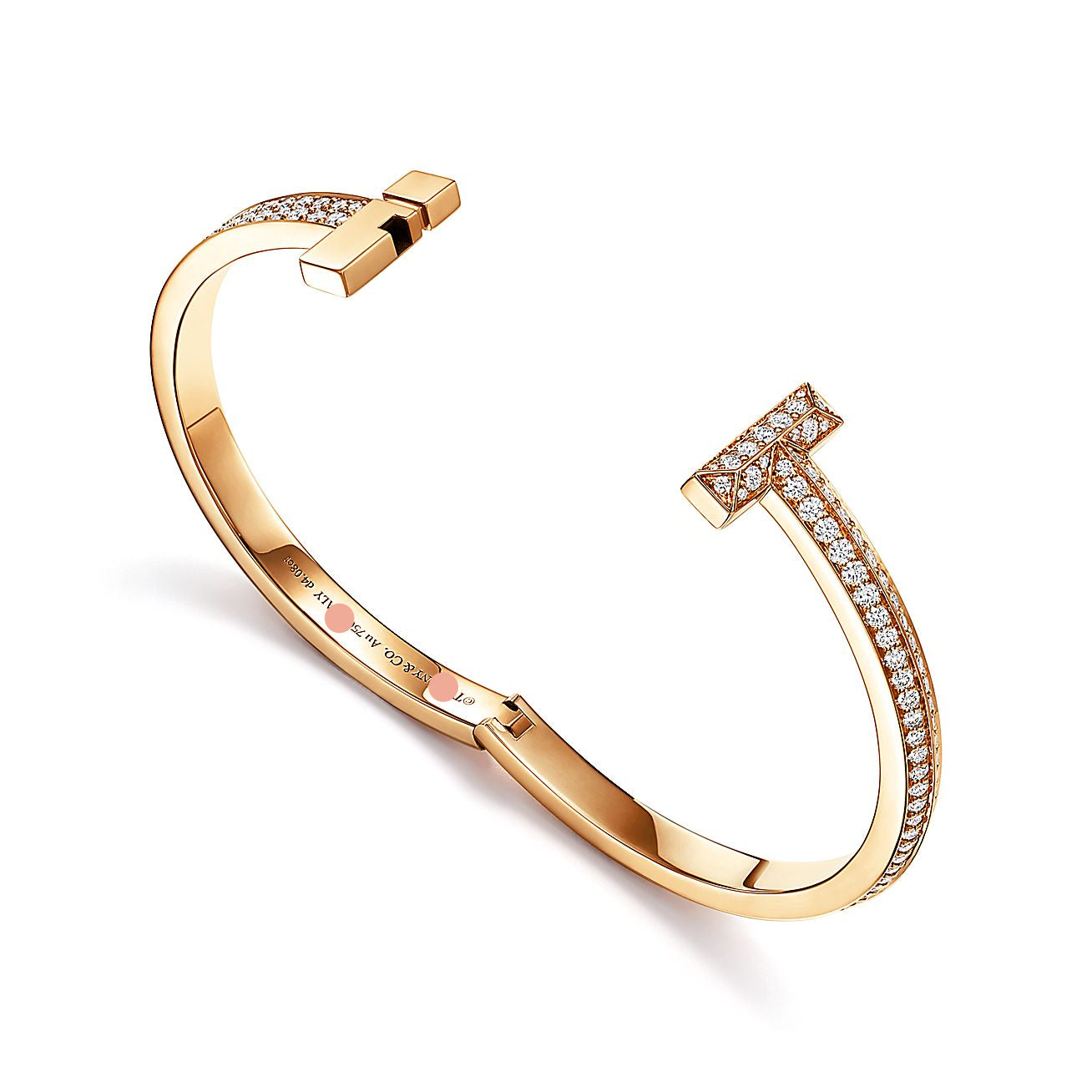 Tiffany Wide Hinged Bangle Bracelet