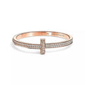 Tiffany Wide Hinged Bangle Bracelet