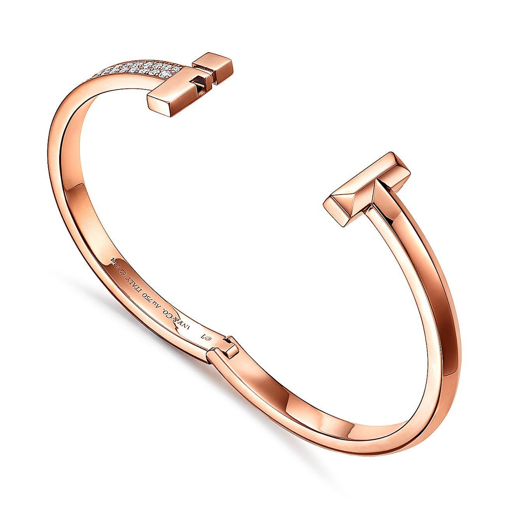 Tiffany Wide Hinged Bracelet