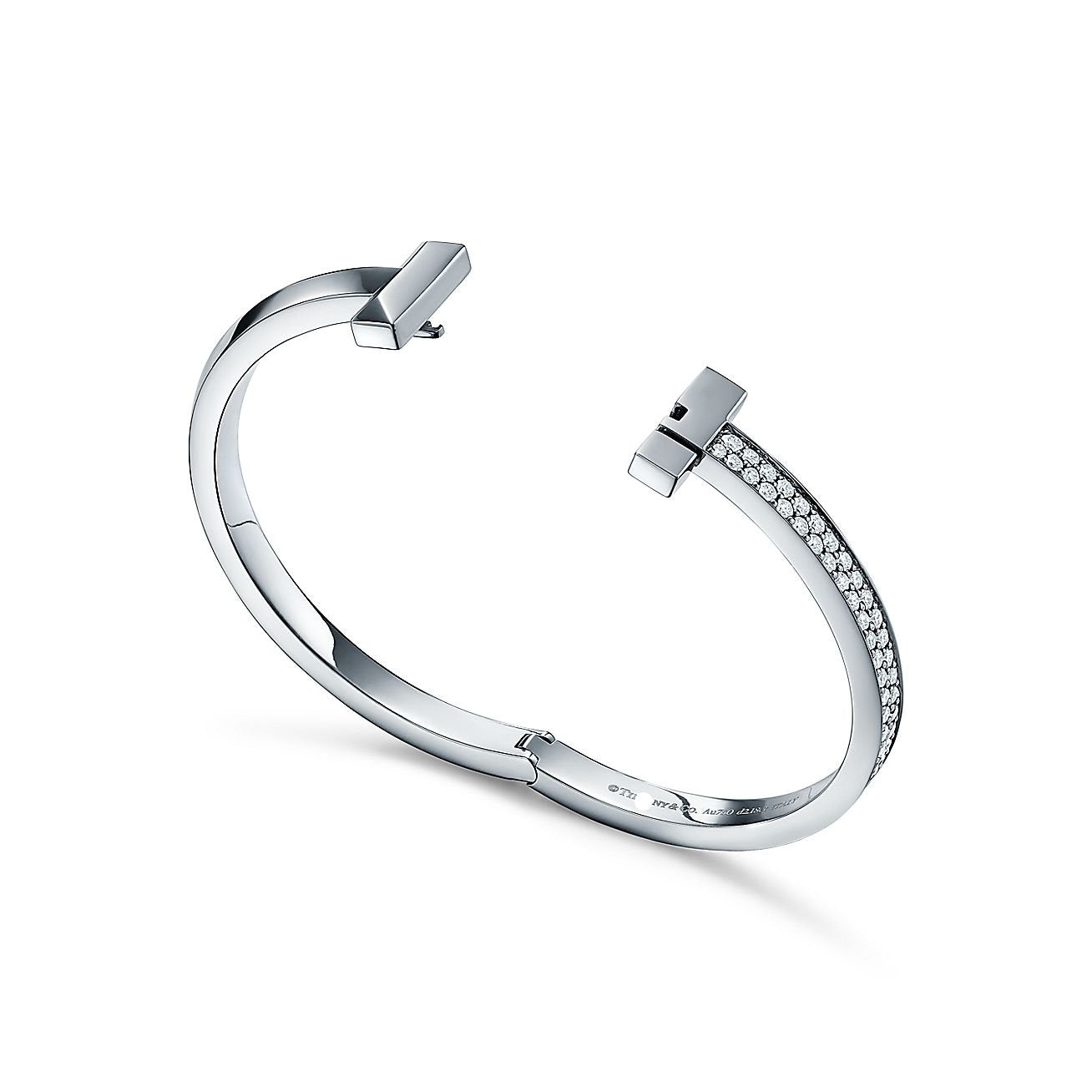 Tiffany Wide Hinged Bracelet