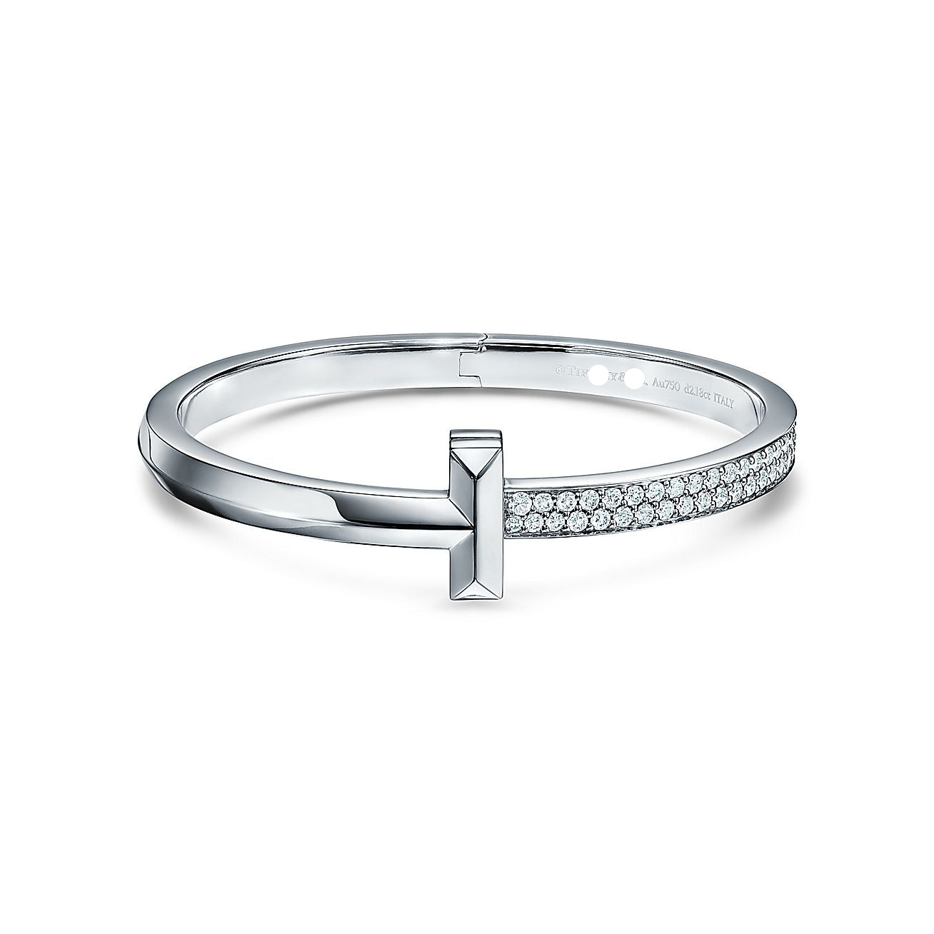 Tiffany Wide Hinged Bracelet