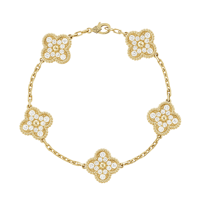 Van Cleef & Arpels Vintage Alhambra Clover Bracelet