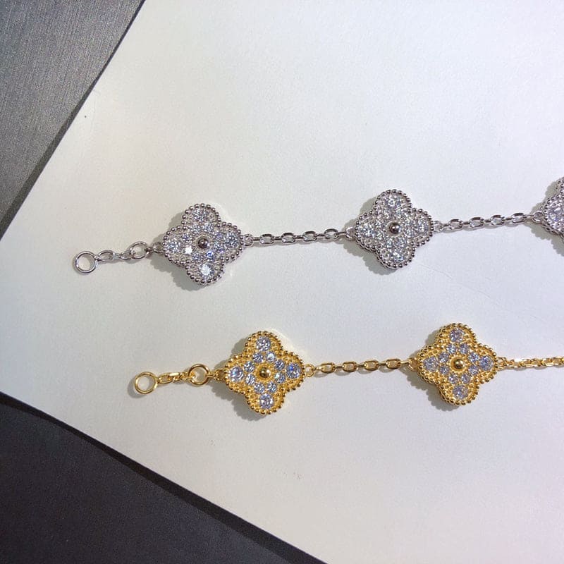 Van Cleef & Arpels Vintage Alhambra Clover Bracelet