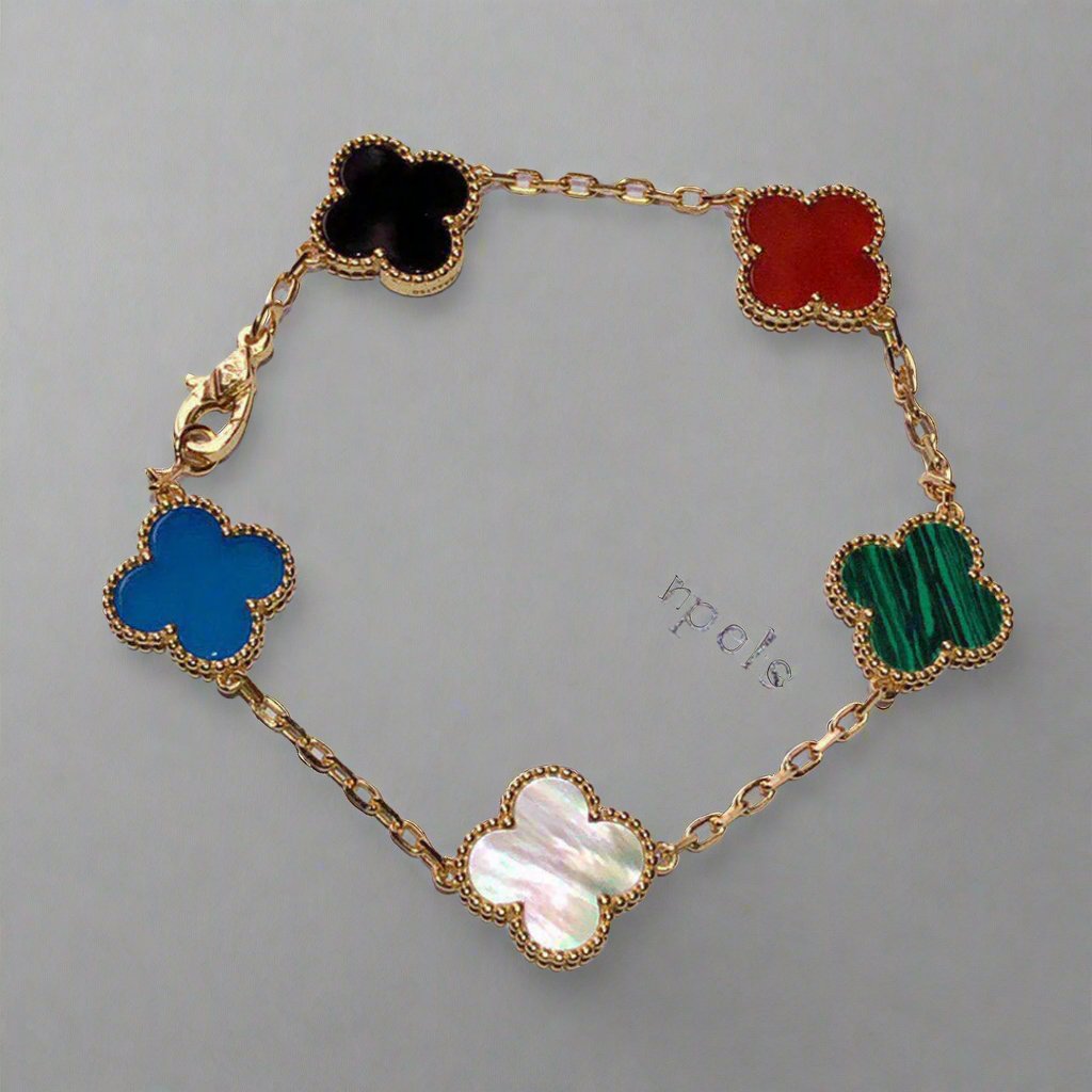 Van Cleef & Arpels Vintage Alhambra Color Bracelet